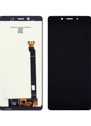 Дисплей для sony xperia l3 i4312/i4332 із сенсором black (dh0705)