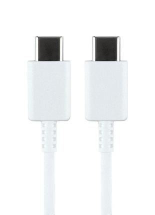 Кабель для зарядки usb samsung type-c to type-c 60w 1:1 white