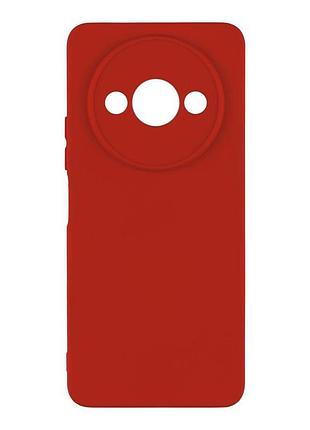 Чехол с рамкой камеры silicone cover a xiaomi redmi a3 red