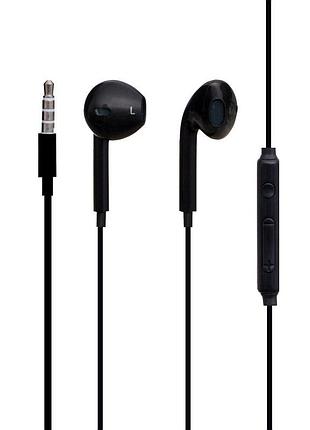 Проводные наушники вкладыши с микрофоном hoco 3.5mm m55 1.2 m black