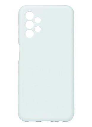Чехол full case no logo with frame для samsung galaxy a13 4g white