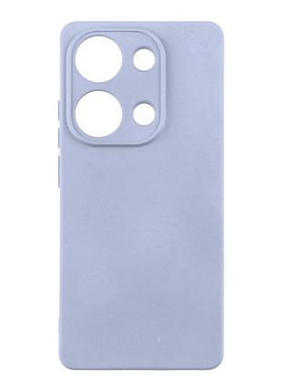 Чехол silicone cover с рамкой камеры (a) для xiaomi redmi note 13 5g lilac