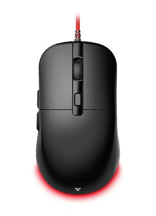 Ігрова комп'ютерна usb миша fantech vx9 kanata провідна usb з rgb підсвічуванням 400-3600 dpi швидкістю 30ips black