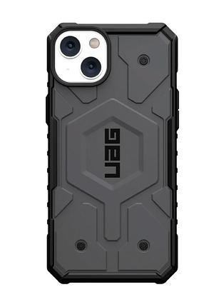 Чохол uag pathfinder magsafe для apple iphone 14 plus grey
