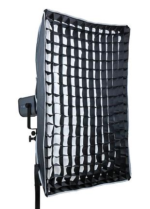 Профессиональный софтбокс с сотами bag sb01-a1 размеры 60×90мм black