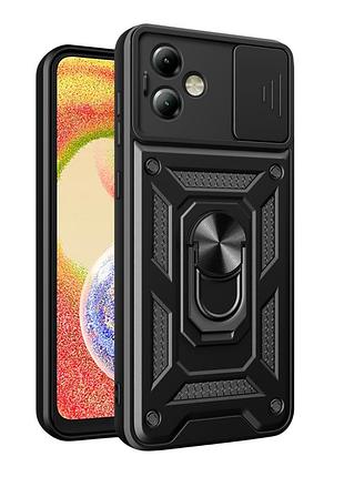Чехол armor guard shield motorola g14 4g black