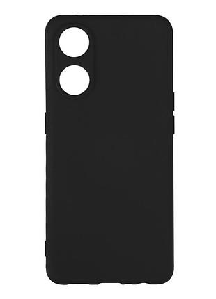Чохол silicone cover з рамкою камери (a) для oppo reno 8t black