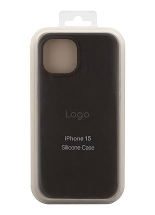 Чехол silicone case full size (aa) для iphone 15 grape 3