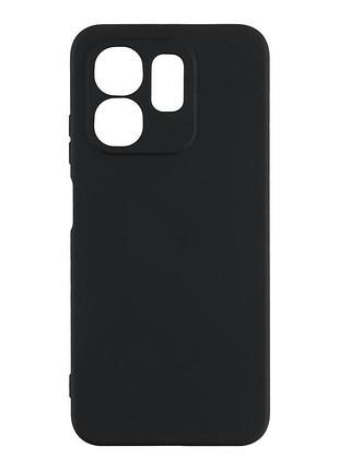 Чохол silicone cover з рамкою камери (a) для infinix smart 9 black