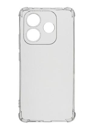 Чехол virgin hard silicone for xiaomi redmi note 14 5g transparent