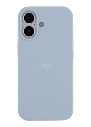 Чехол silicone case full size (aa) appleiphone17 панель-накладка для телефона айфон 17 lilac