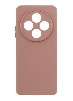 Чохол із рамкою камери silicone cover a xiaomi redmi 14c / poco c75 pink sand