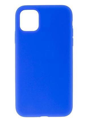 Чехол spase original full size apple iphone 11 shiny blue