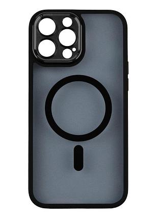 Чехол creative tpu pc metal calais magsafe apple iphone 13 pro max black
