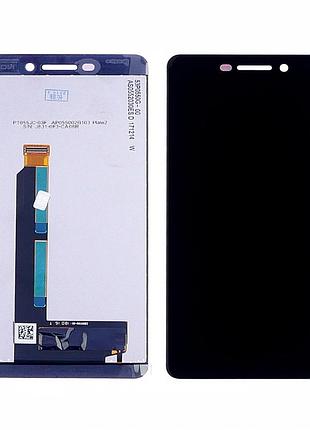 Дисплей для nokia 6.1 ta-1043/ ta-1045/ ta-1050/ ta-1054 с сенсором черным (dh0809)