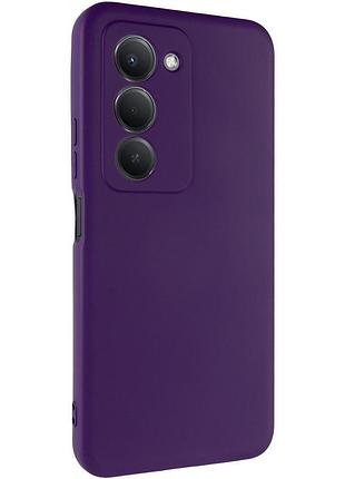 Чехол tpu getman liquid silk full camera для xiaomi redmi 15 (eu) фиолетовый / purple