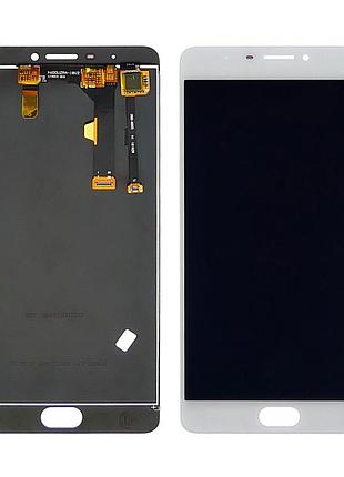 Дисплей для meizu m3 max s685 с сенсором белый (dh0723)