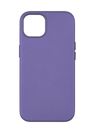 Панель-накладка чехол magsafe leather case apple iphone 13 pro max wisteria
