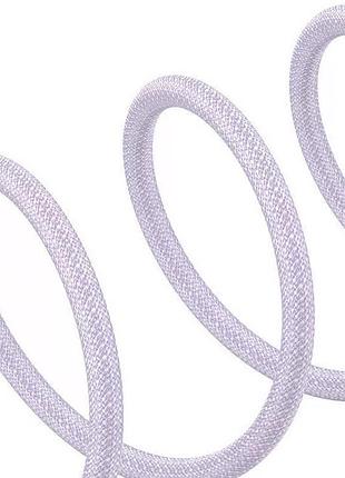 Дата кабель baseus gem fast charging type-c to type-c 100w (1m) (p10373000111) nebula purple 5