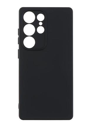 Чехол с рамкой камеры silicone cover a samsung galaxy s25 ultra 5g black (36839_3609336)