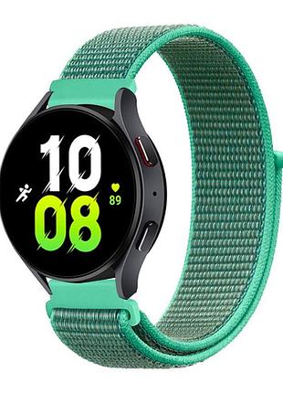 Ремешок universal nylon 20 mm samsung/amazfit/huawei turquoise