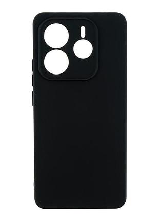 Чехол с рамкой камеры silicone cover a xiaomi redmi note 14 5g black (37023_3610024)