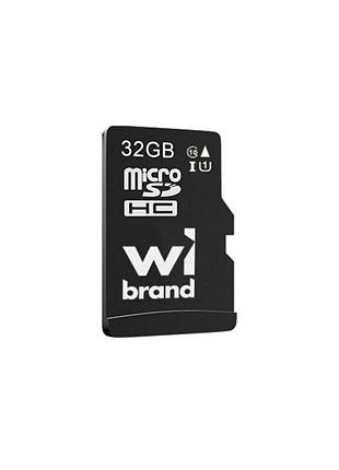 Карта microsdhc wibrand память 32gb uhs-1 10 class черный