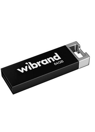 Флеш память usb wibrand 64 gb chameleon usb 2.0 black (36712_3608934)