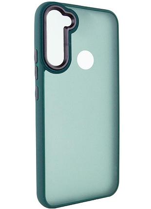 Чохол tpu+pc lyon frosted для xiaomi redmi note 8t green