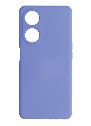 Чехол silicone cover с рамкой камеры (a) для oppo a98 lilac