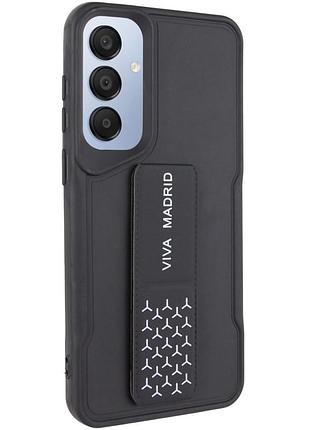 Чохол-накладка tpu viva для samsung galaxy a55, з функцією підставки black