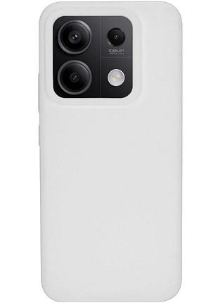 Чохол silicone cover lakshmi (aaa) для xiaomi redmi note 13 5g білий / white