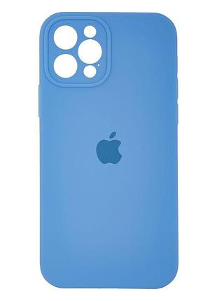 Чехол original full size with frame для apple iphone 12 pro azure