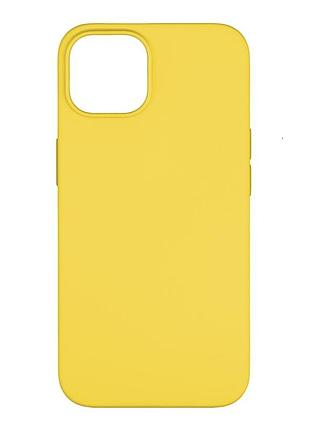 Чехол усиленной защиты magsafe silicone apple iphone 13 pro lemon zest