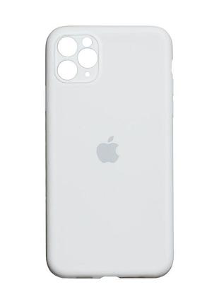 Чехол original full size with frame для apple iphone 11 pro max white