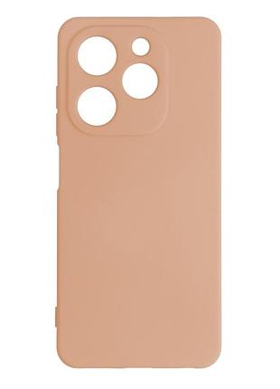 Чехол silicone cover с рамкой камеры (a) для tecno spark go 2024 (bg6) pink sand