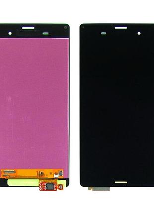 Дисплей для sony xperia z3 d6603/ d6633/d6643/d6653 із сенсором black (dh0679)