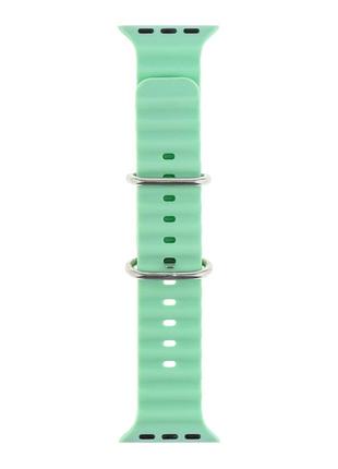 Ремінець ocean band для apple watch 41 / apple watch 40 / apple watch 38mm pistachio