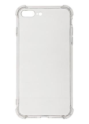 Чохол virgin armor silicone (2.0) для apple iphone 8 plus прозорий