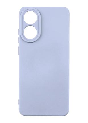 Чохол silicone cover з рамкою камери (a) для zte blade a34 lilac