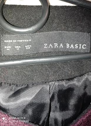 Пальто-косуха zara basic.5 фото