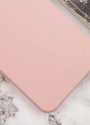 Чохол silicone cover lakshmi full camera (aaa) для xiaomi redmi note 14 pro 5g рожевий / pink sand 3