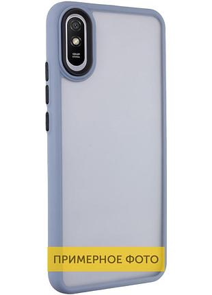 Чехол tpu+pc lyon frosted для oppo a60 4g sierra blue