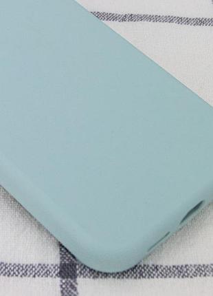 Чохол silicone case full protective (aa) no logo для apple iphone 14 pro (6.1") бірюзовий / turquoise 3
