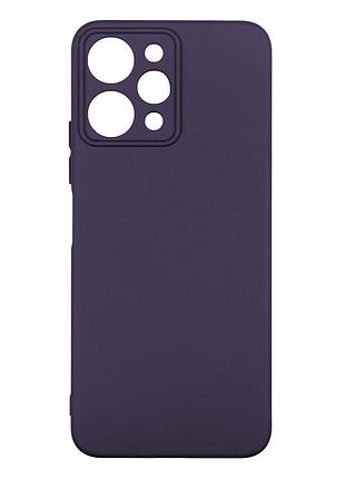 Чохол із рамкою камери silicone cover a xiaomi redmi 13 4g / poco m6 4g dark blue