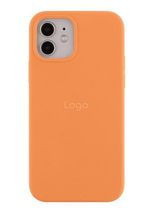 Чехол silicone case (aa) для iphone 11 papaya