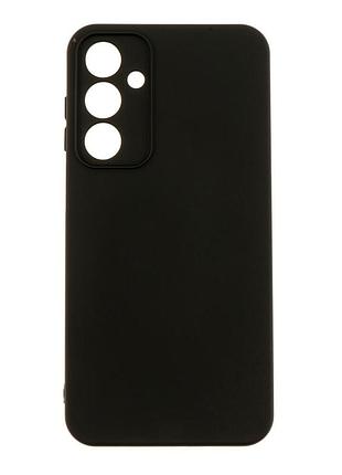 Чехол silicone cover с рамкой камеры (a) для samsung galaxy m35 5g black