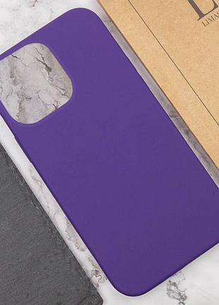 Чехол silicone case full protective (aa) no logo для apple iphone 16 plus (6.7") фиолетовый / amethyst 5