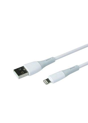 Кабель ridea rc-m133 spring 12w usb - lightning 2.4a 1 m white