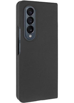 Чехол foldables silicone cover lakshmi (aaa) для samsung galaxy z fold4 черный / black